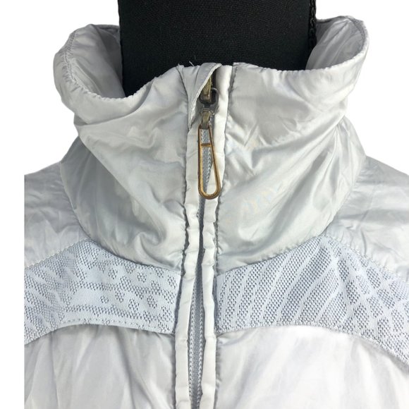 Light Gray ADIDAS Lightweight Jacket Sz Small - Picture 10 of 15